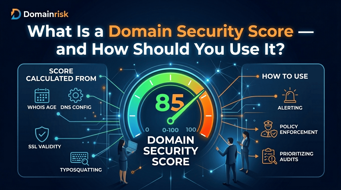 Domain security score explained